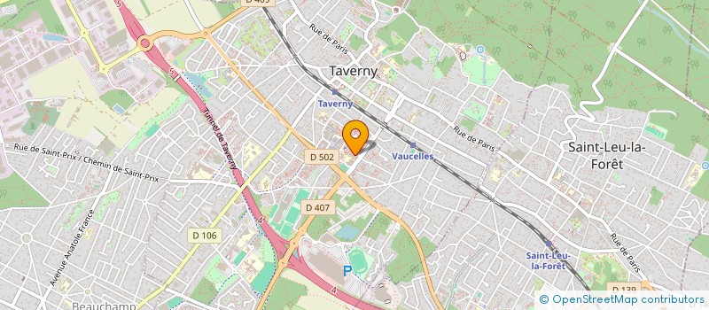 localisation de l'entreprise MONSIEUR THOMAS REMY à TAVERNY