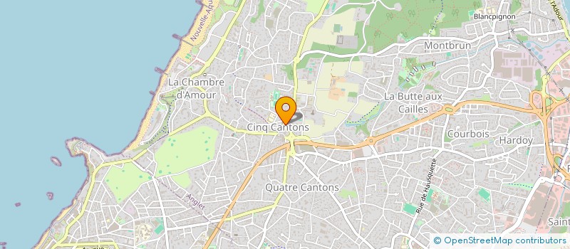 localisation de l'entreprise MONSIEUR THOMAS RENAUD à ANGLET