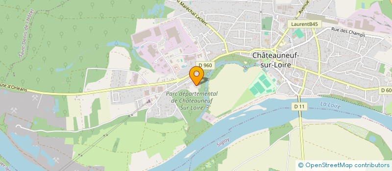 localisation de l'entreprise MONSIEUR THOMAS RENAUDIN à CHATEAUNEUF-SUR-LOIRE
