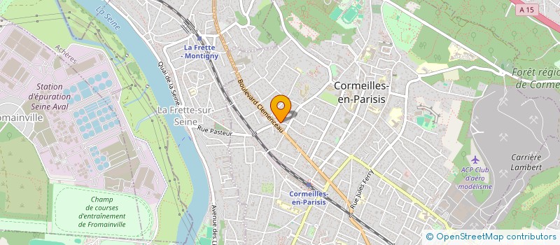 localisation de l'entreprise MONSIEUR THOMAS RENOU  CORMEILLES-EN-PARISIS