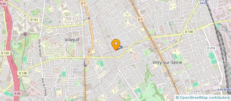 localisation de l'entreprise MONSIEUR THOMAS RENZULLO  VITRY-SUR-SEINE