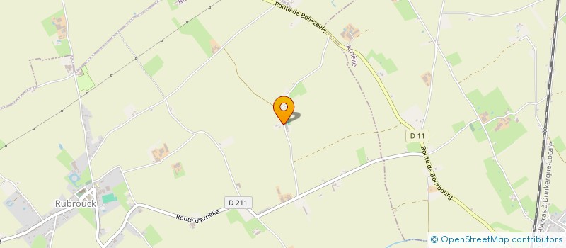 localisation de l'entreprise MONSIEUR THOMAS REVEILLON  RUBROUCK