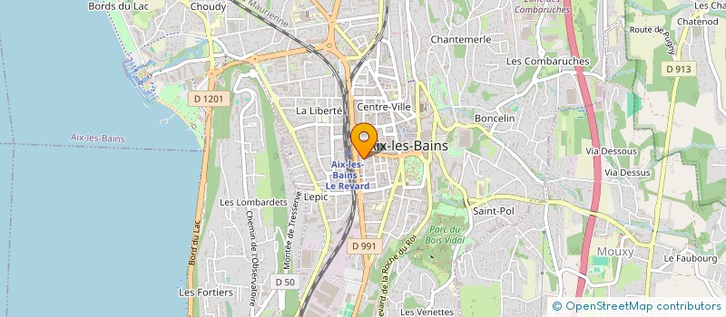 localisation de l'entreprise MONSIEUR THOMAS REVERSO  AIX-LES-BAINS