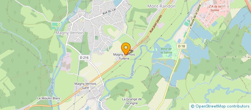 localisation de l'entreprise MONSIEUR THOMAS REYEN  FROTEY-LES-LURE