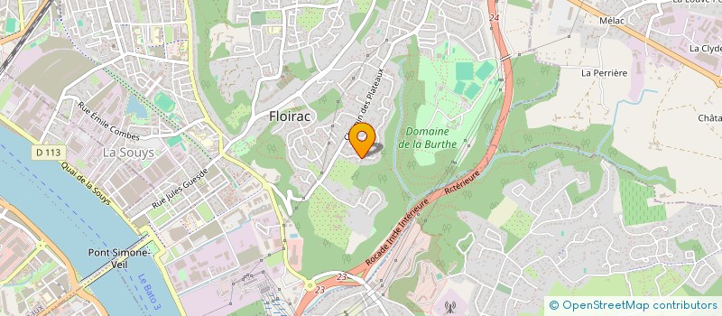 localisation de l'entreprise MONSIEUR THOMAS RIBEIRO  FLOIRAC