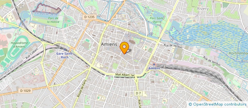 localisation de l'entreprise MONSIEUR THOMAS RICHARD  AMIENS