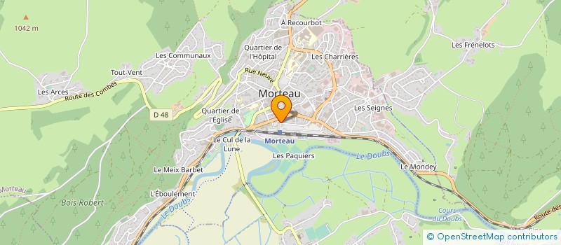 localisation de l'entreprise MONSIEUR THOMAS RICHARD à ALLOGNY