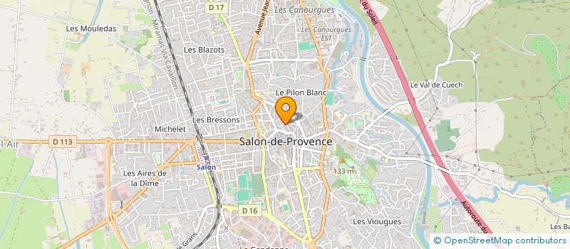 localisation de l'entreprise MONSIEUR THOMAS RIGAUD  SALON-DE-PROVENCE