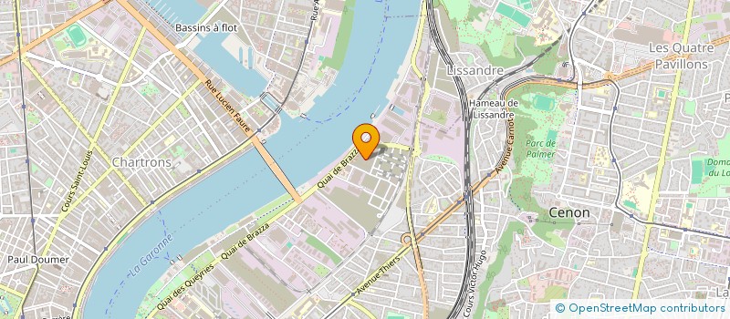 localisation de l'entreprise MONSIEUR THOMAS RIGAUX  BORDEAUX