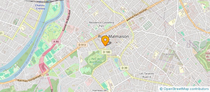 localisation de l'entreprise MONSIEUR THOMAS RIVET à RUEIL-MALMAISON