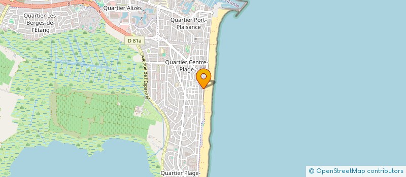 localisation de l'entreprise MONSIEUR THOMAS ROBERT  CANET-EN-ROUSSILLON