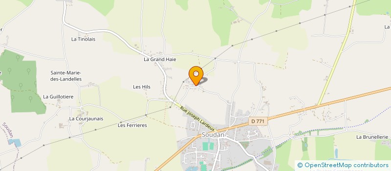 localisation de l'entreprise MONSIEUR THOMAS ROBERT à SOUDAN