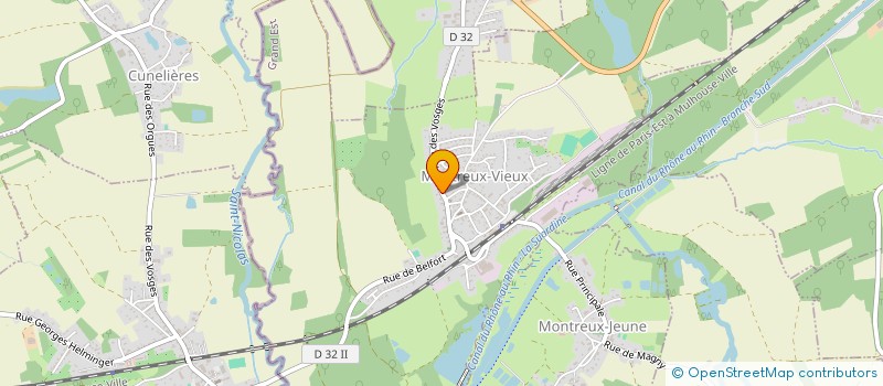 localisation de l'entreprise MONSIEUR THOMAS ROBERT DANIEL VIENNOIS  TRAUBACH-LE-HAUT