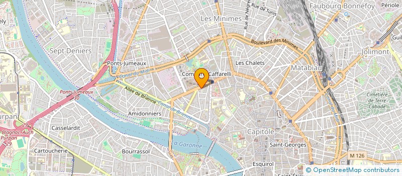 localisation de l'entreprise MONSIEUR THOMAS RODRIGUES  TOULOUSE