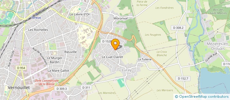 localisation de l'entreprise MONSIEUR THOMAS RODRIGUEZ à LURAY