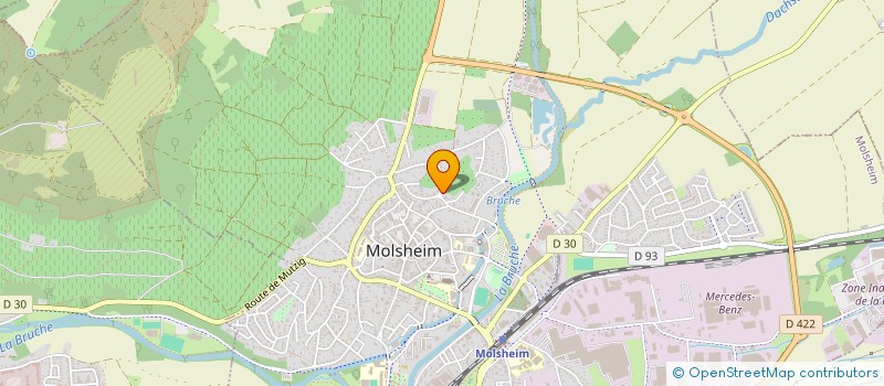 localisation de l'entreprise MONSIEUR THOMAS RODRIGUEZ à DORLISHEIM