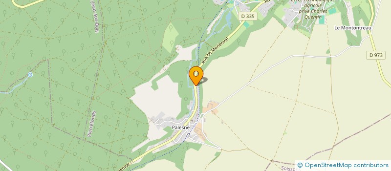 localisation de l'entreprise MONSIEUR THOMAS ROGE  PIERREFONDS