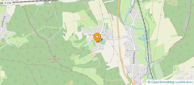 localisation de l'entreprise MONSIEUR THOMAS ROHR  VYANS-LE-VAL