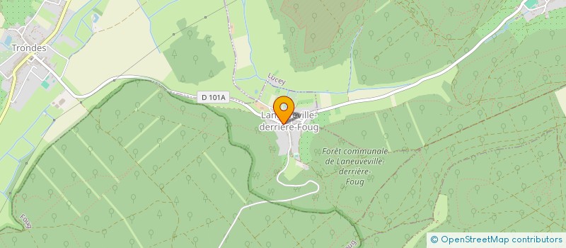 localisation de l'entreprise MONSIEUR THOMAS ROLIN  LANEUVEVILLE-DERRIERE-FOUG