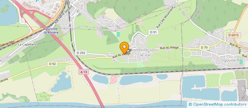 localisation de l'entreprise MONSIEUR THOMAS ROLLAND  LE THUIT DE L'OISON