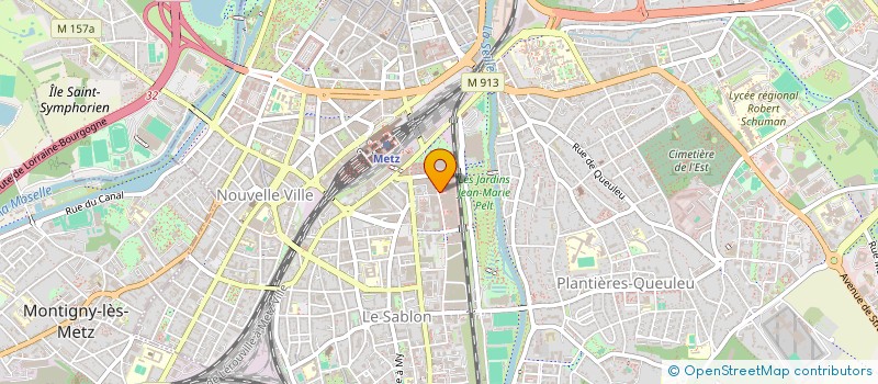 localisation de l'entreprise MONSIEUR THOMAS ROLLINET  METZ
