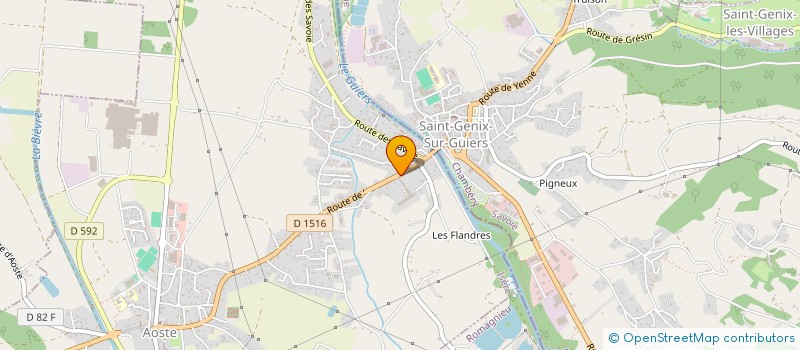 localisation de l'entreprise MONSIEUR THOMAS ROMERO  LA TOUR-DU-PIN