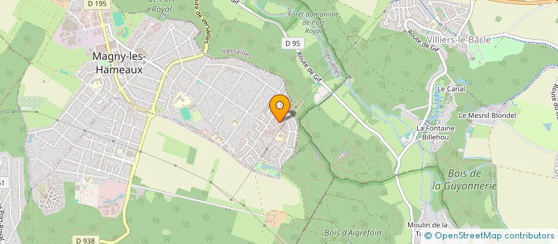 localisation de l'entreprise MONSIEUR THOMAS ROPARS  MAGNY-LES-HAMEAUX