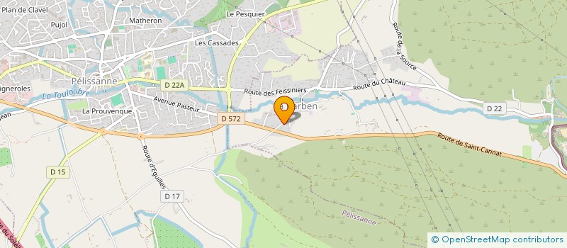 localisation de l'entreprise MONSIEUR THOMAS ROPPERT  LA BARBEN