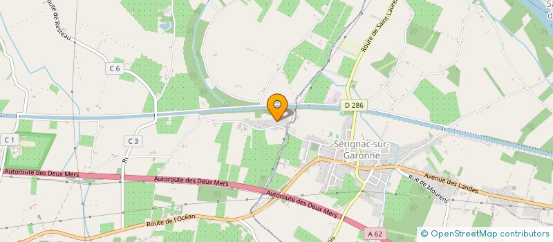 localisation de l'entreprise MONSIEUR THOMAS ROQUES  MONTESQUIEU