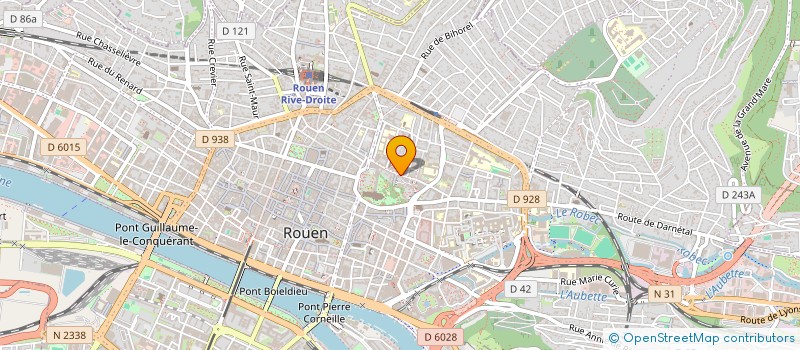 localisation de l'entreprise MONSIEUR THOMAS ROQUIGNY à ROUEN