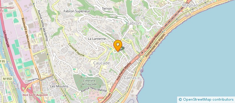localisation de l'entreprise MONSIEUR THOMAS ROSSI DOTOU à NICE