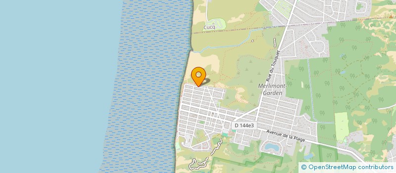 localisation de l'entreprise MONSIEUR THOMAS ROTSAERT  MERLIMONT