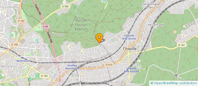localisation de l'entreprise MONSIEUR THOMAS ROTULO à CHAVILLE