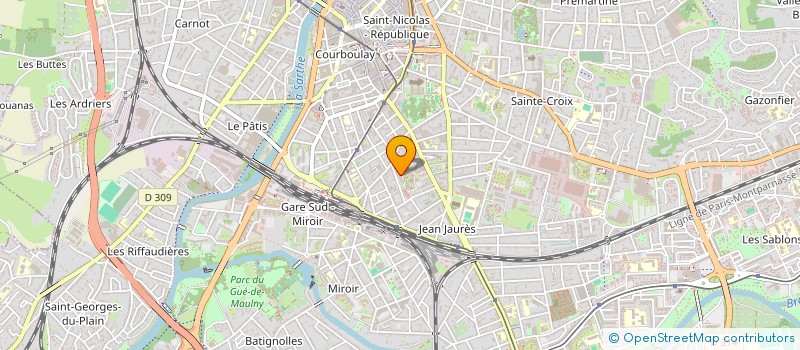 localisation de l'entreprise MONSIEUR THOMAS ROUAN  LE MANS