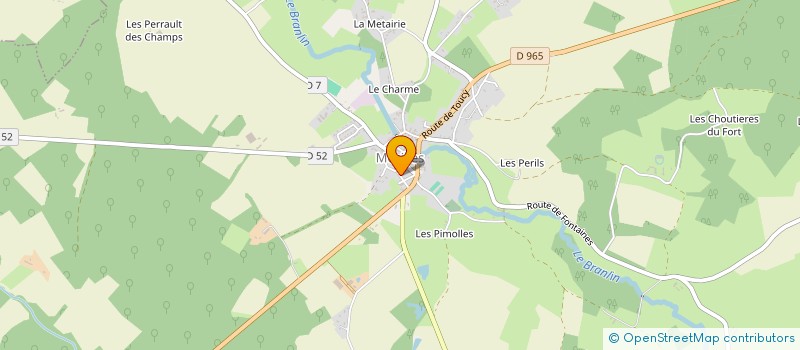 localisation de l'entreprise MONSIEUR THOMAS ROUBEROL  MEZILLES