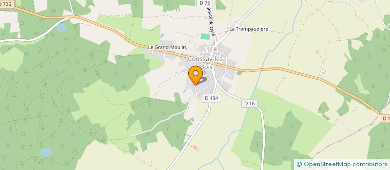 localisation de l'entreprise MONSIEUR THOMAS ROUET  LA ROCHE POSAY