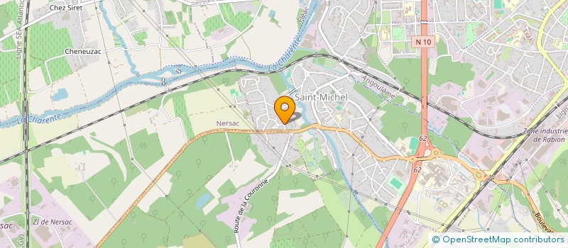 localisation de l'entreprise MONSIEUR THOMAS ROUQUETTE  SAINT-MICHEL