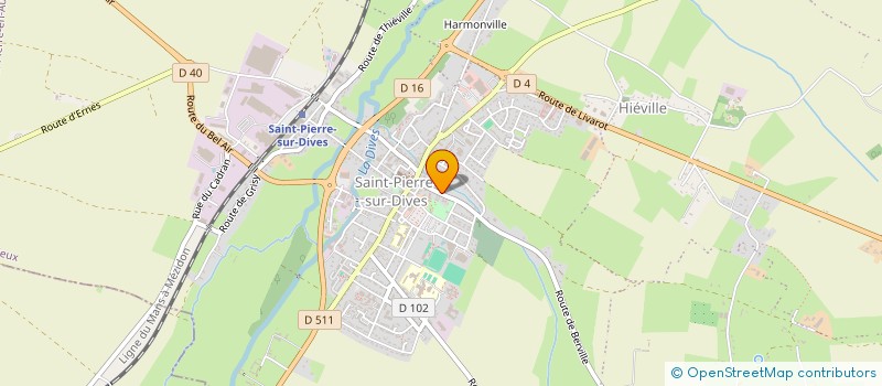 localisation de l'entreprise MONSIEUR THOMAS ROUSSEAU  BEUZEVILLE