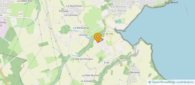 localisation de l'entreprise MONSIEUR THOMAS ROUSSEAU à LE MINIHIC-SUR-RANCE