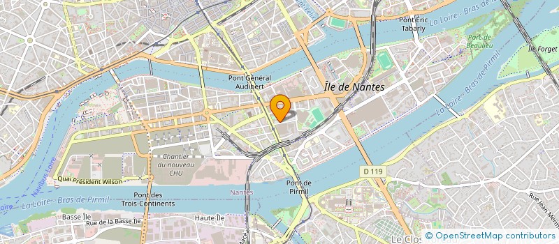 localisation de l'entreprise MONSIEUR THOMAS ROUSSEAU  NANTES