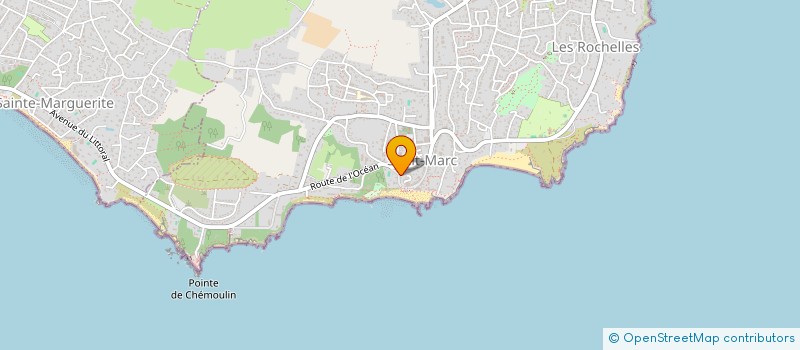 localisation de l'entreprise MONSIEUR THOMAS ROUSSEAU  SAINT-NAZAIRE