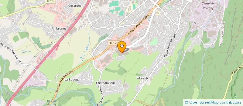 localisation de l'entreprise MONSIEUR THOMAS ROUSSEL à ANNECY