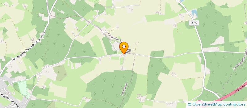 localisation de l'entreprise MONSIEUR THOMAS ROUSSEL  LOMBRON