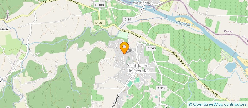 localisation de l'entreprise MONSIEUR THOMAS ROUSSELOT  SAINT-JULIEN-DE-PEYROLAS