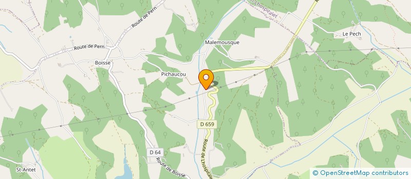 localisation de l'entreprise MONSIEUR THOMAS ROUSSILLON  CASTELNAU-MONTRATIER