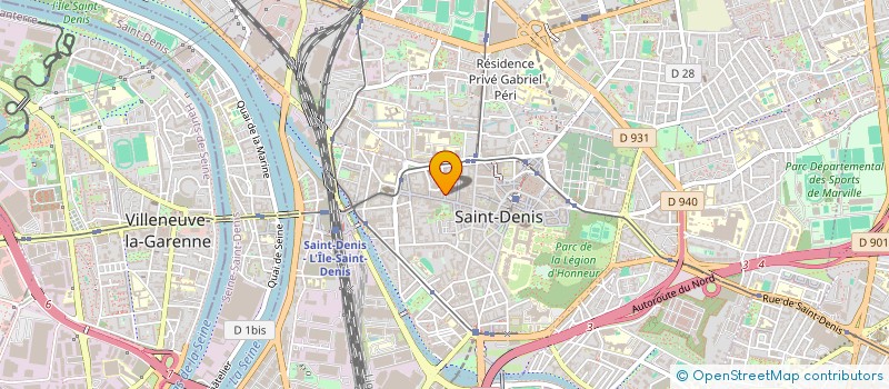 localisation de l'entreprise MONSIEUR THOMAS ROUTOURE  SAINT-DENIS