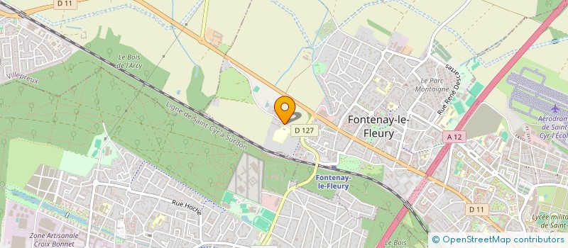 localisation de l'entreprise MONSIEUR THOMAS ROUX à FONTENAY-LE-FLEURY