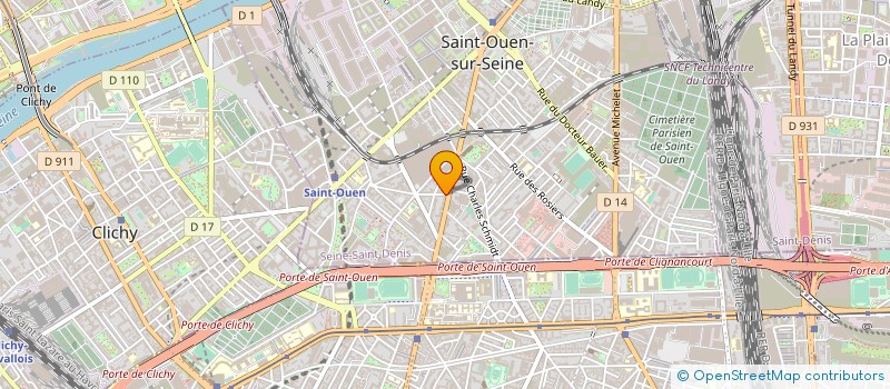 localisation de l'entreprise MONSIEUR THOMAS ROUX à SAINT-OUEN-SUR-SEINE