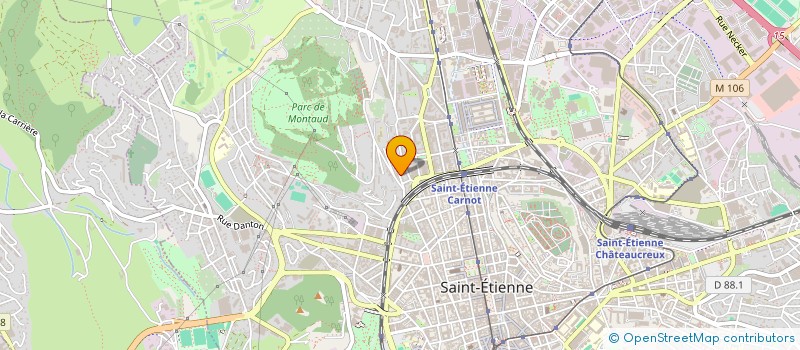 localisation de l'entreprise MONSIEUR THOMAS ROYON  SAINT-ETIENNE