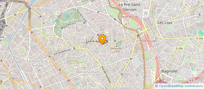 localisation de l'entreprise MONSIEUR THOMAS RUBENS  PARIS